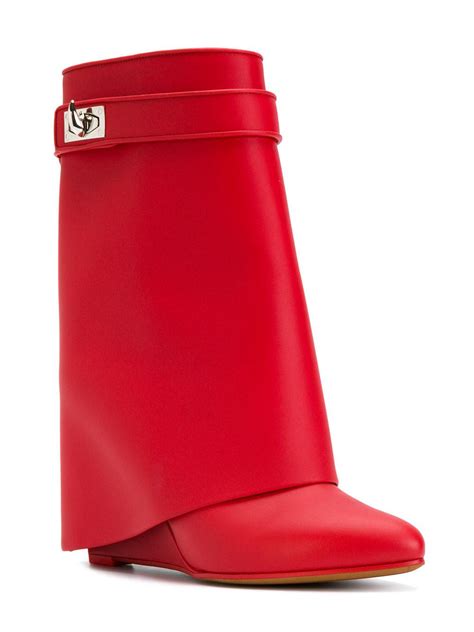 red givenchy boots|givenchy boots for women.